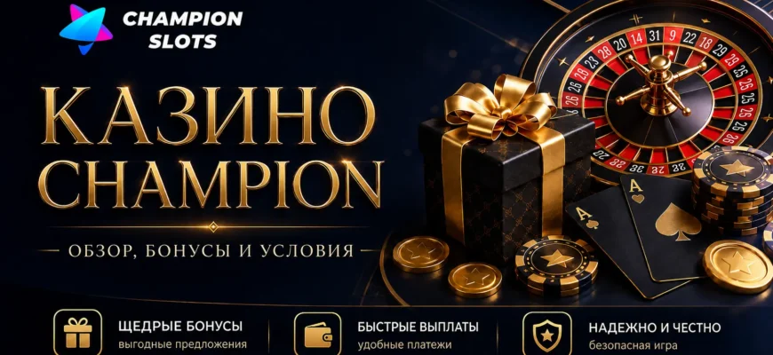 Champion Casino — обзор Чемпион казино