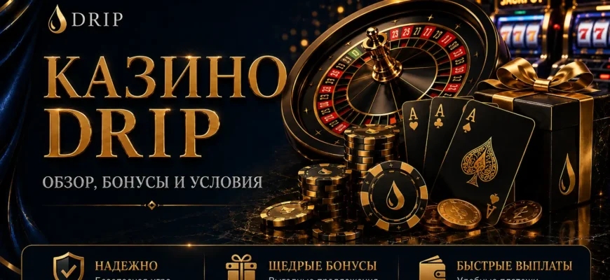 Drip Casino — обзор Дрип казино
